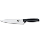 "VICTORINOX  CARVING KNIFE, BROAD,  19 CM, COLOR: BLACK" - Mabrook Hotel Supplies